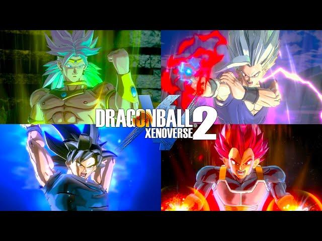 Dragon Ball Xenoverse 2 PS5 - All Characters & Ultimate Attacks (Next Gen Update)