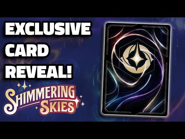 Exclusive Card Reveal! | Disney Lorcana TCG Shimmering Skies