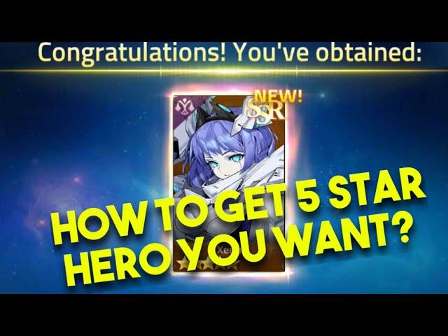 HOW TO GET 5 STAR HERO YOU WANT?| Mobile Legends: Adventure