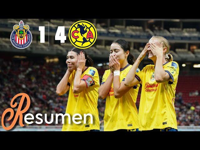 CHIVAS 1-4 AMÉRICA 4tos de FINAL IDA | Las Águilas vuelan en Guadalajara