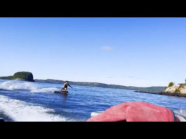 Wakeboarding to Our Private Island | Superior Island Ep. 7