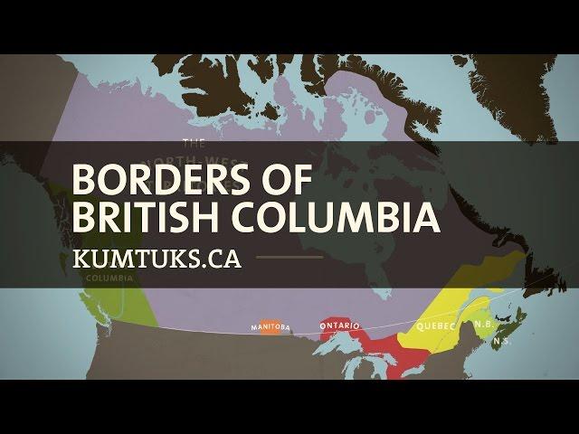Borders of British Columbia