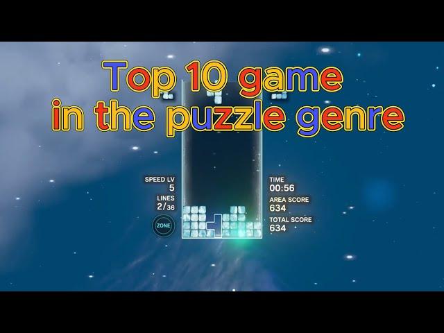 Top 10 game in the puzzle genre