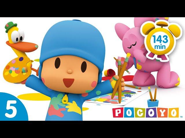 POCOYO in ENGLISH - Thousand fun games [ 143 min ] | Full Episodes | VIDEOS and CARTOONS for KIDS