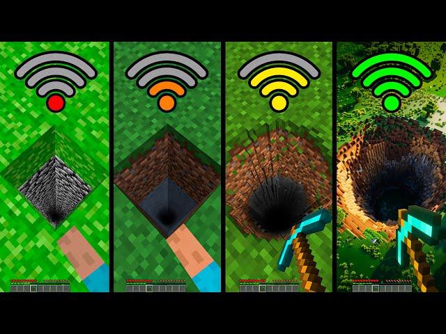 digging straight down with different Wi-Fi compilation