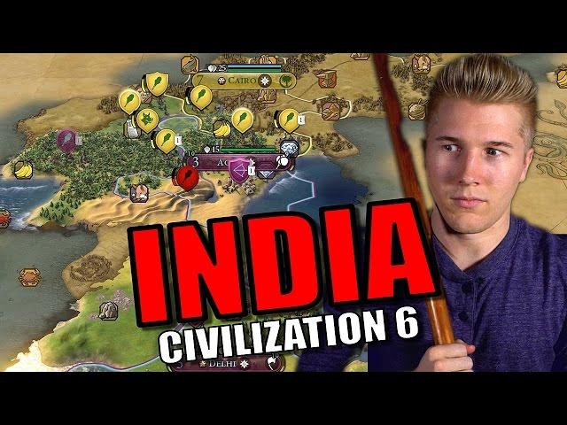Civilization 6: Gameplay [Civ 6 India Let’s Play] Civilization VI - CIV VI Gandhi Strategy: Part 3