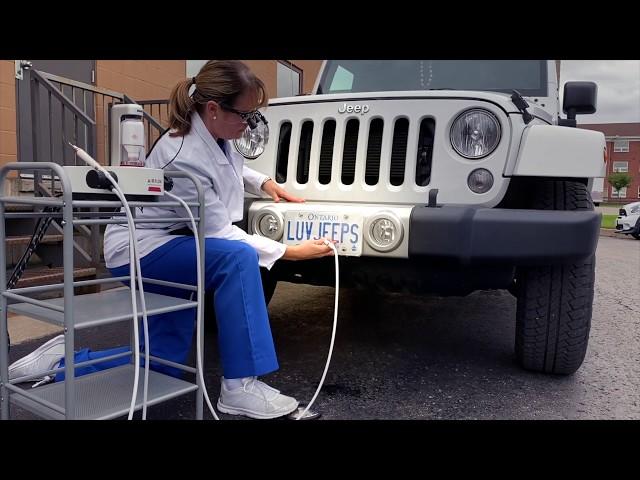 Guided Biofilm Therapy on a Jeep by EMS