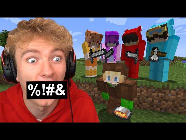 I Snuck BACK Into A KIDS ONLY Minecraft Server...