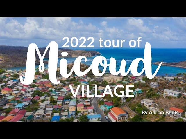 A tour of Micoud village, January 2022 in the Caribbean island of Saint Lucia.