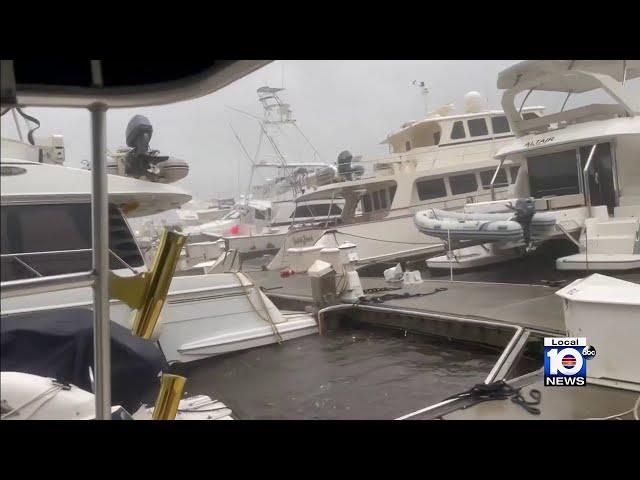 Fort Myers man discusses riding out Hurricane Ian on boat for 12 hours