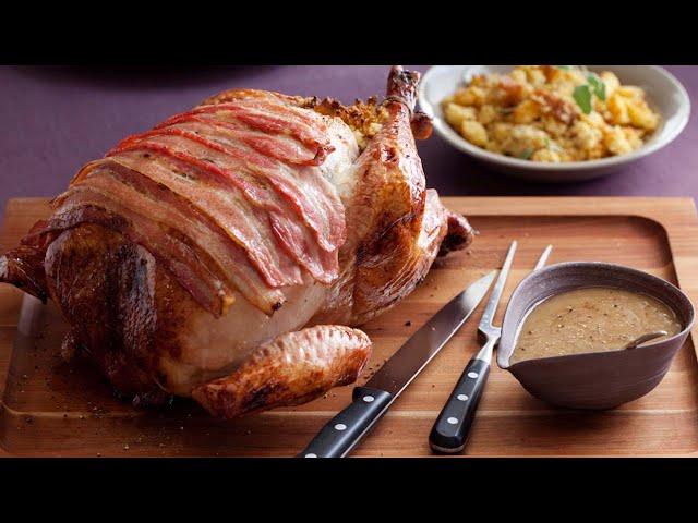 Tyler Florence Makes the Ultimate Maple-Roasted Turkey | Food Network