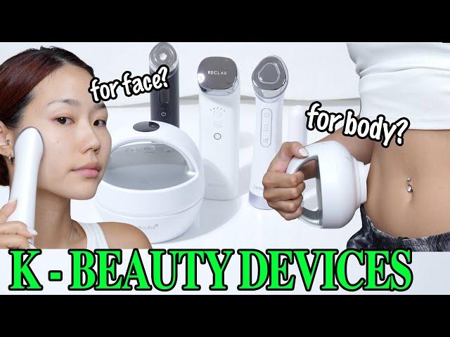 FINALLY !! Home care Beauty Devices  for face and body  Medicube , Centellian24 , Reclar , Be Labs