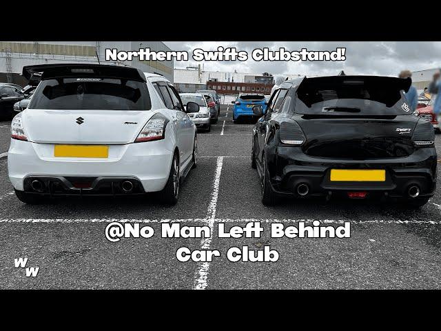 The Swift attends No Man Left Behind Car Meet at Warton Aerodrome! (Northern Swifts Clubstand)