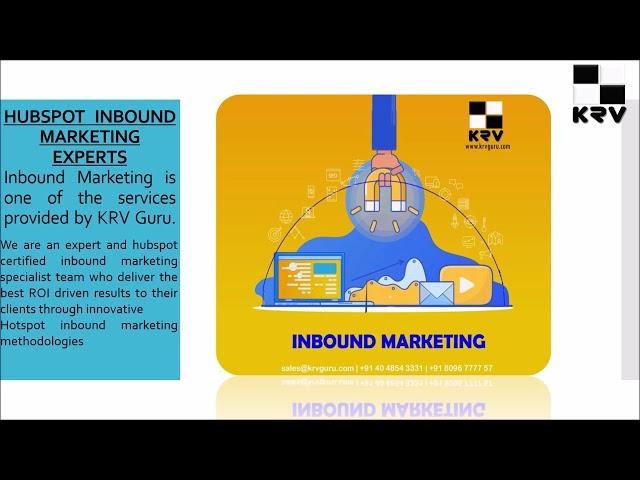 KRV Guru | Top SEO & Best Inbound Marketing  Agency in Hyderabad, India.