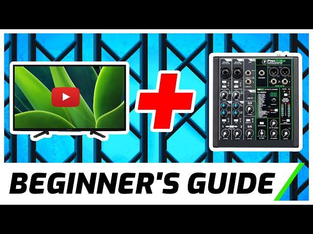 5 EASY Ways To Connect TV To Audio Mixer | Beginner's Guide