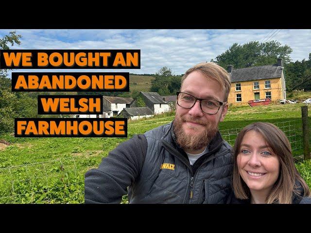 We bought an abandoned Welsh farmhouse - from city to smallholding. (ep.1)