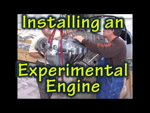 Installing an Experimental Aircraft Engine