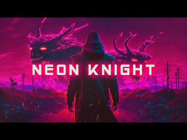 Neon Knight // Comic Synthwave // 80s Nostalgia  Cyberpunk music  Synthwave Wallpaper