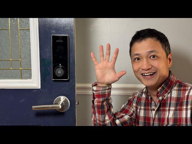 Futuristic Smart Home Tech! Philips Palm Recognition Smart Lock Review (It's on Black Friday Deal!)