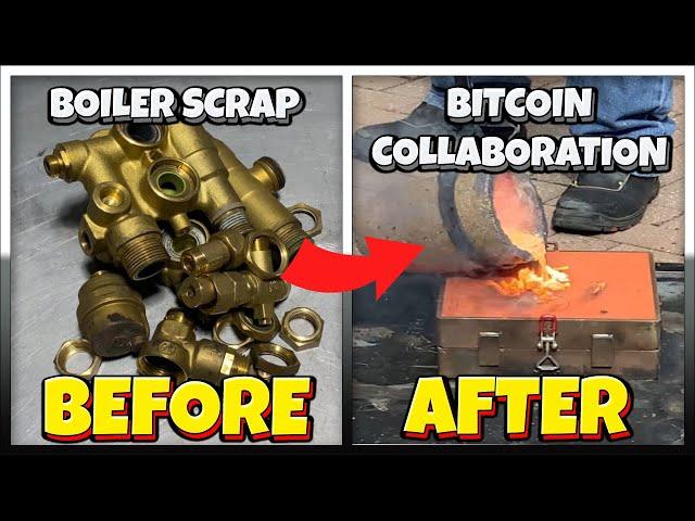 4-Way Collaboration Between MetalScrapper, TheWulf56, Casting Technology & Ingot Joe - Bitcoin