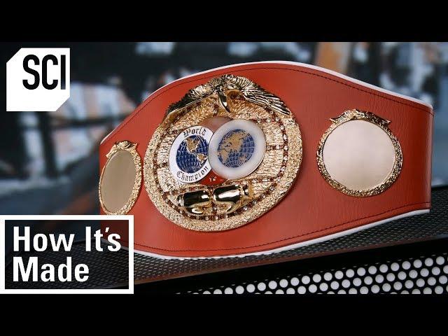 How Boxing Championship Belts Are Made | How It's Made