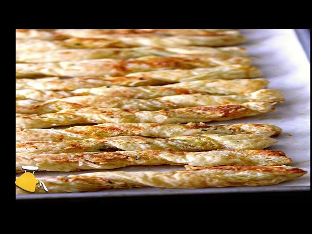 SESAME CHEESE TWISTS AND KNOTS RECIPE