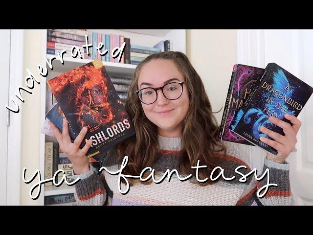 underrated young adult fantasy book recommendations ️ // 5 ya fantasy books to put on your tbr