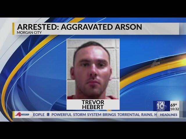 Morgan City aggravated arson arrest