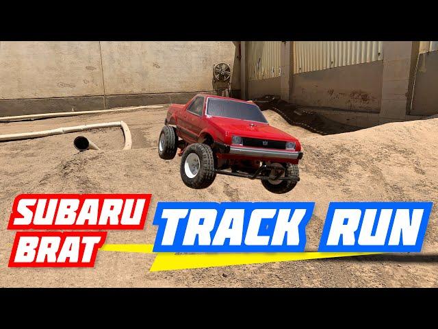 Tamiya Subaru Brat Track Run @ Pegasus Hobbies