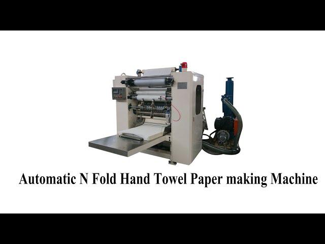 N folding color glue laminatin hand paper towel making machine