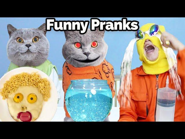 Try My Latest Prank To Unleash Weekend Joy!| Oscar‘s Funny World | New Funny Videos 2024