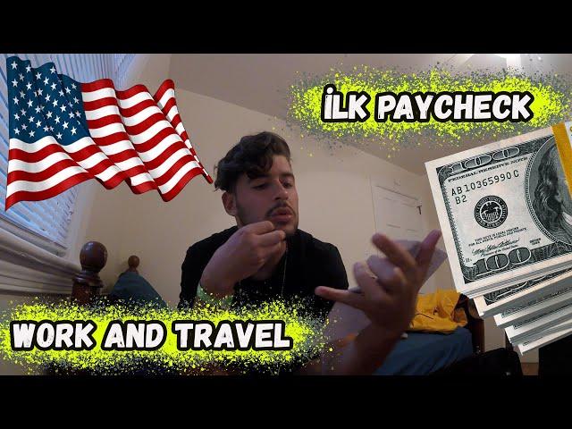 Ne Kadar Kazanıyorum ? Amerika'daki İlk Paycheck ! - Ocean Lifeguard | WAT