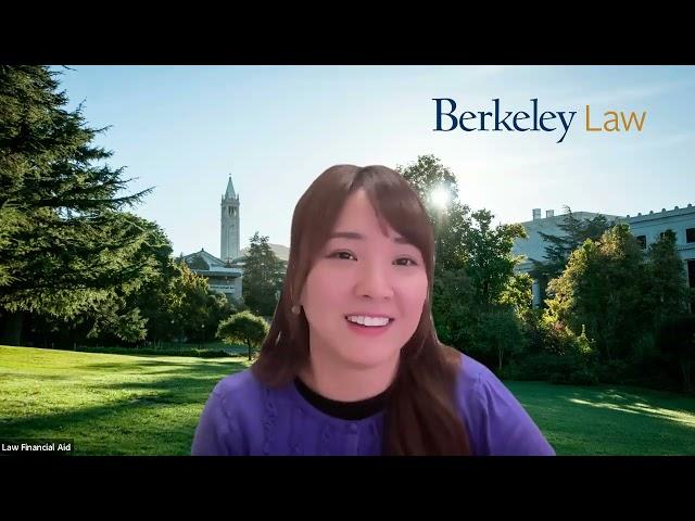 Berkeley Law Financial Aid and Admissions - Session 1