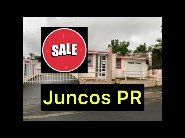 Se vende casa módica en Juncos PR