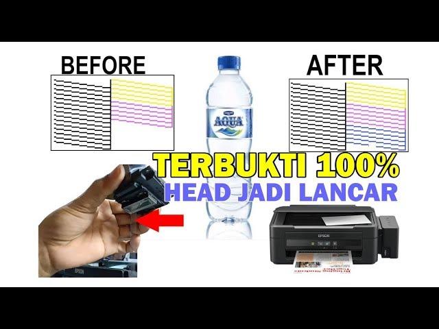 Cara Head Cleaning Epson Printer L Series L210, L360, L120, L310, l3110 (Hasil Cetak Putus Putus)