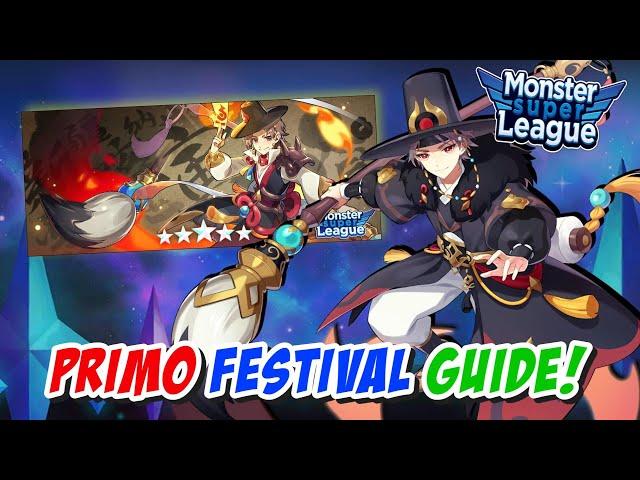 The Ultimate Primo Festival Guide! | Monster Super League