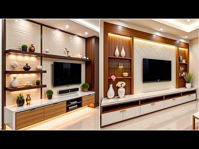 New 100 Modern TV Cabinet Design Ideas 2025 Best Living Room TV Wall Units & Home Interior Design P2