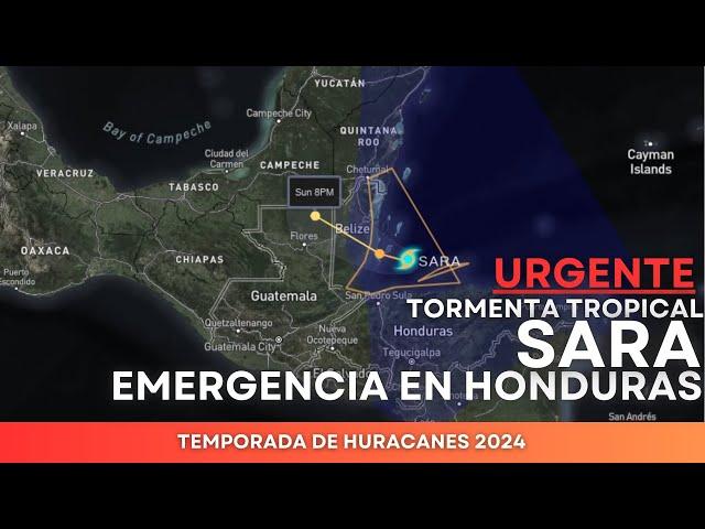 URGENTETORMENTA TROPICAL SARA DEJA MUERTOS, DERRUMBES Y UNA DESTRUCCION TOTAL SOBRE HONDURAS