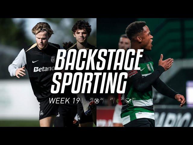 BACKSTAGE SPORTING WEEK 19 | Sporting CP x SL Benfica