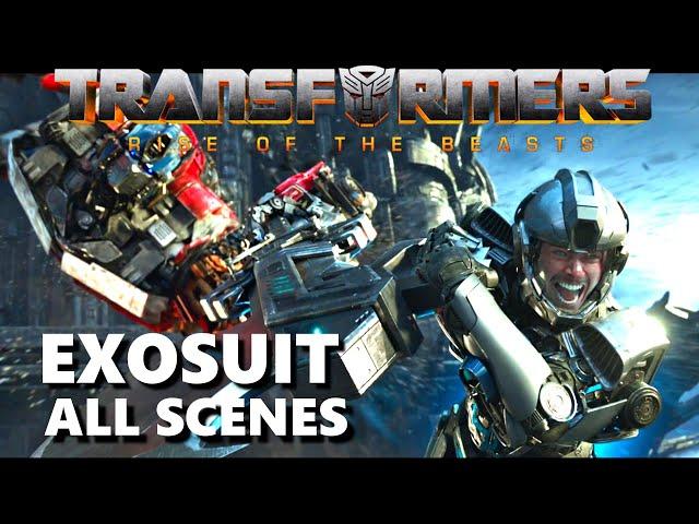 Exo-suit Noah - Transformers Rise of the Beasts All Scenes