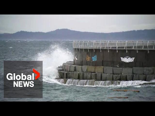 Bomb cyclone: Preparations underway, power outage warnings issued as storm batters BC coast