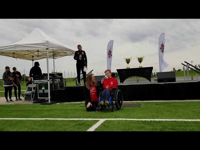 Zach Speaking at the All for One Cup