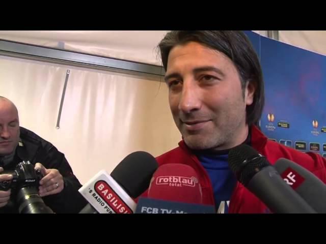 Interview mit Murat Yakin vor dem Spiel Zenit-FCB