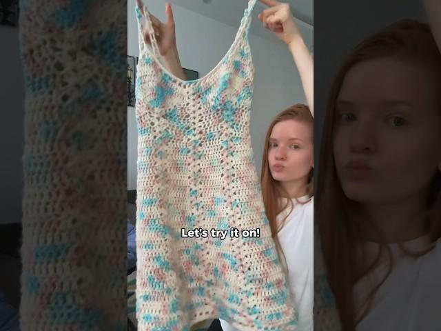 CROCHET DRESS in 3 DAYS?
