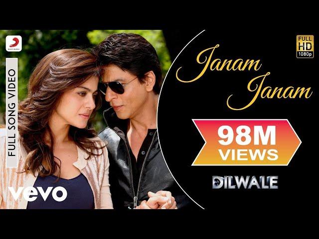 Janam Janam Full Video - Dilwale|Shah Rukh Khan|Kajol|Arijit Singh|Antara Mitra|Pritam