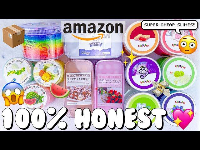 AMAZON SLIME REVIEW  0 STARS VS 4 STARS! $3 SLIMES