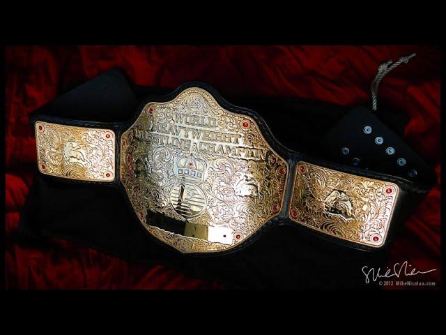 "Big Gold" World Championship belt by MN Belts