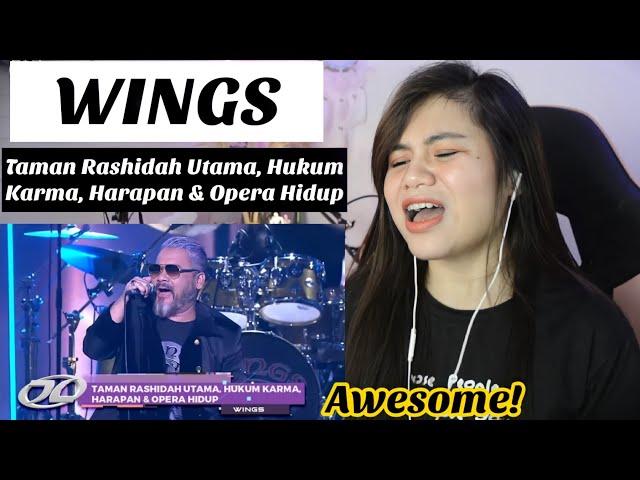 WINGS - Taman Rashidah Utama, Hukum Karma, Harapan & Opera Hidup | #AJL36 I FILIPINA REACTION