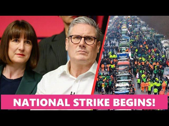 Farmers begin UK's first National Strike over Labour’s frustrating budget