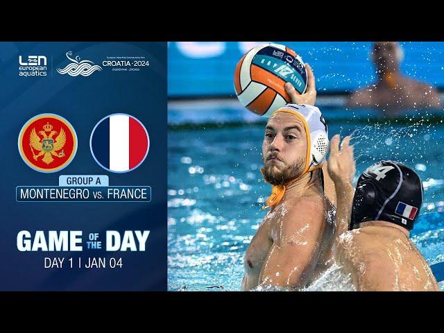 Montenegro Edge France On Penalties | Extended Highlights | European Water Polo Championships 2024